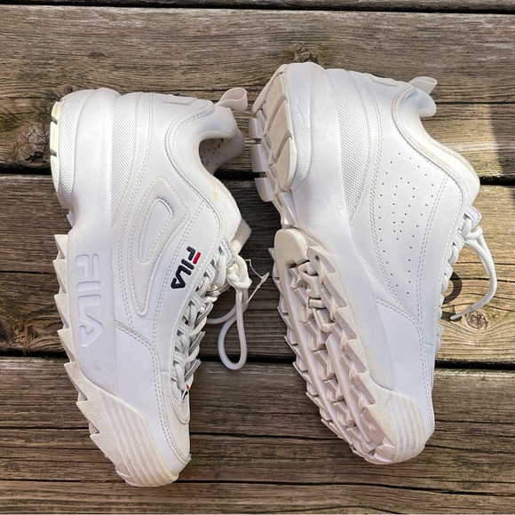 Fila shoes/sneakers leather upper,  size 9 - Picture 2 of 8